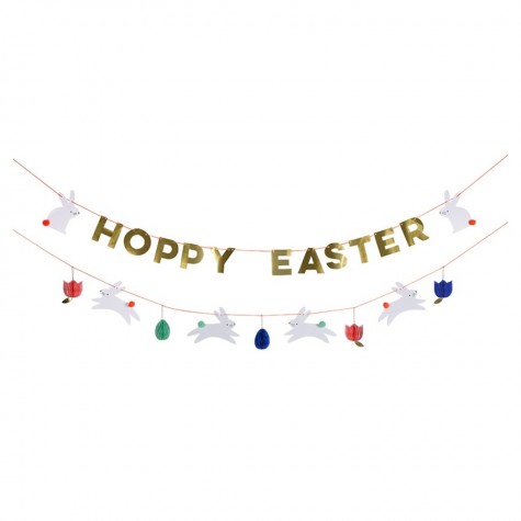 Festone di pasqua Hoppy Easter Festone di pasqua Hoppy Easter
