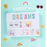 Simboli Lightbox - Sogno Americano