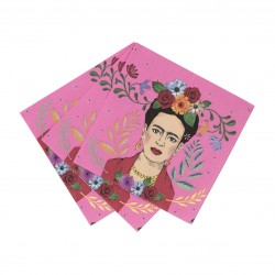 Tovaglioli di carta fantasia Boho Frida Kahlo 2