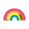 Piatti di carta arcobaleno