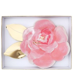Piatti colorati a forma di petali di rosa 2