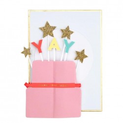 Biglietto Buon Compleanno con torta pop-up 2