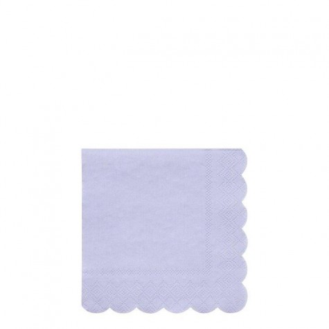 Tovagliolini di carta blu pastello