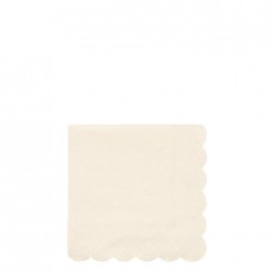 Tovagliolini di carta color crema