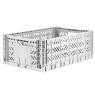 Cesta pieghevole maxi - light grey