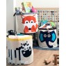 Cesto portatutto 100% cotone fantasia zebra