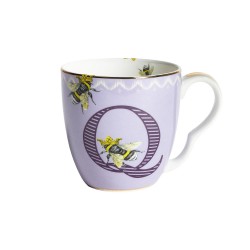 Tazza mug in porcellana con fantasia api regine