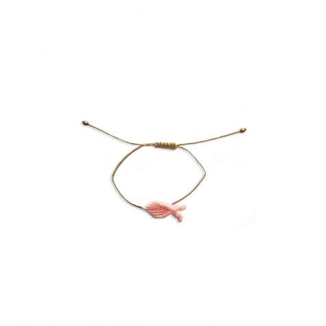 Braccialetto pesciolino rosa Braccialetto pesciolino rosa