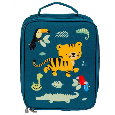 Borsa pranzo termica fantasia giungla