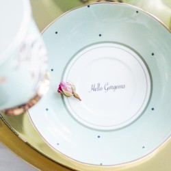 Servizio da tè in porcellana con ghepardo | Yvonne Ellen 2