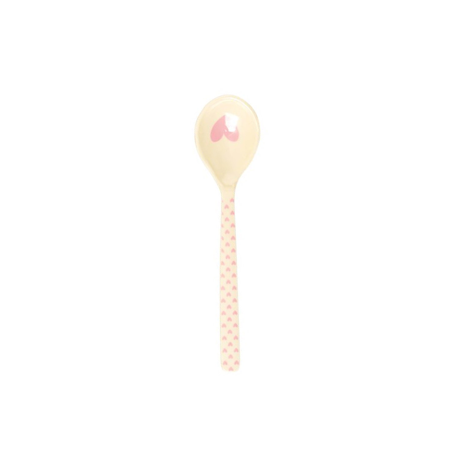 Set 6 Cucchiaini Da Tè E Caffè In Acciaio Inox | Manico In Ceramica Oro Rosa Con Fiori Di Ciliegio