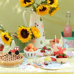 Pirottini e toppers per cupcake fantasia fattoria 2