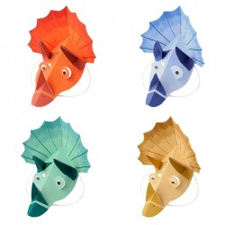 Cappellini da party fantasia Dinosauro