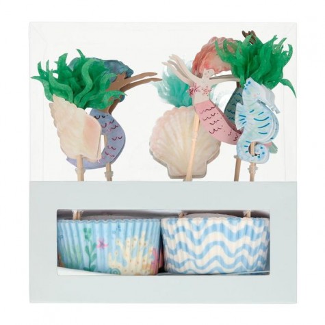 Kit per cupcake fantasia Sirene