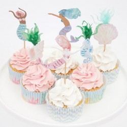 Kit per cupcake fantasia Sirene 2