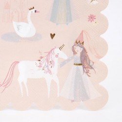 Tovaglioli di carta fantasia Principesse 2