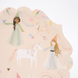 Piatti di carta fantasia Principesse 2