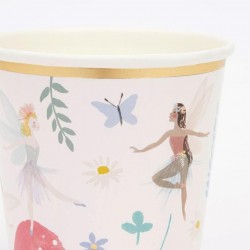 Bicchieri di carta fantasia Fatine 2