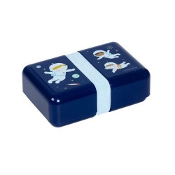 Contenitore porta pranzo da decorare fantasia astronauti 2
