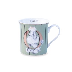 Tazza mug in porcellana con iniziale O - Ooh La La | Yvonne