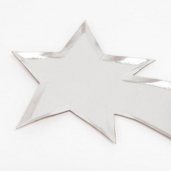 Piatti di carta a forma di stella cadente 2