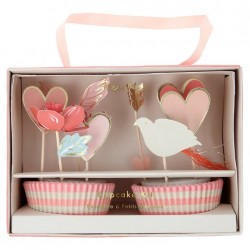 Kit per cupcakes di San Valentino