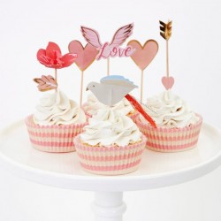 Kit per cupcakes di San Valentino 2