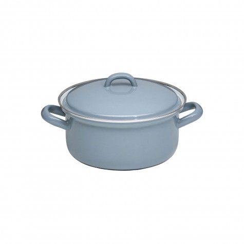 Casseruola grigia con coperchio 16 - 1 l