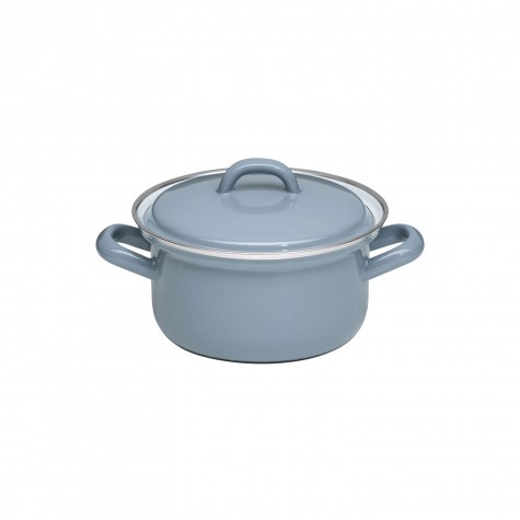Casseruola grigia con coperchio 14 - 0.75 l