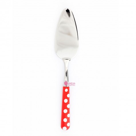 Paletta da torta rossa a pois Paletta da torta rossa a pois