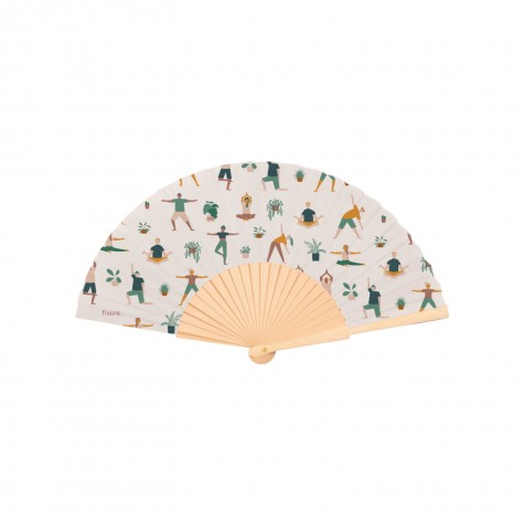 Ventaglio fantasia yoga | Gallinasmilza