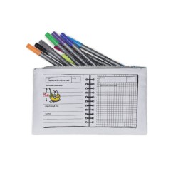 Astuccio bimbo da colorare fantasia dinosauri 2