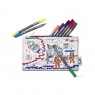 Astuccio bimbo da colorare fantasia pianeti