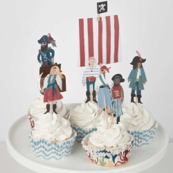 Kit per cupcake fantasia pirati 2