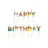 Candeline colorate Happy Birthday Candeline colorate Happy Birthday