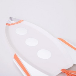 Piatti di carta a forma di razzo 2