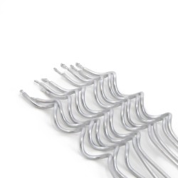 Candeline vorticose argentate 2