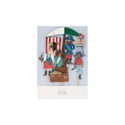 Toppers decorativi fantasia pirati 2