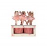 Pirottini e toppers per cupcakes fantasia ballerine