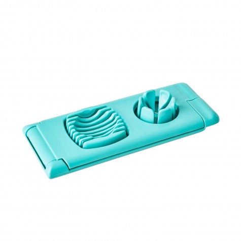 Affetta uova in melamina verde acqua