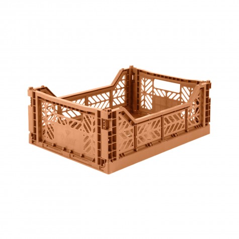 Cesta pieghevole media - Tan