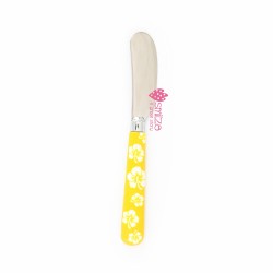 Coltello da burro giallo piccolo | Gallinasmilza