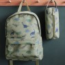 Astuccio per la scuola fantasia dinosauri