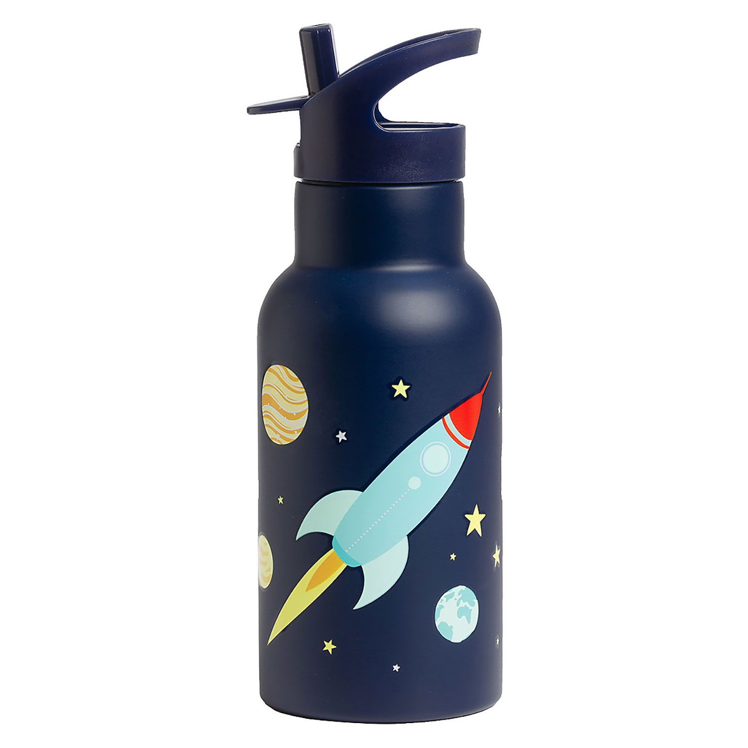 Borraccia Termica In Acciaio Inox 304 Per Bambini: Sportiva, Resistente E Riutilizzabile. Perfetta Per Scuola, Gite E Attività All'aperto. Design Semplice E Sicuro.