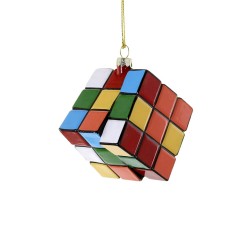 Decorazione a forma di cubo di Rubik
