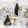 Calendario dell'Avvento Villaggio di Natale Fai-da-te