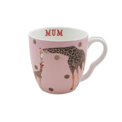 Tazza mug in porcellana fantasia giraffe 400 ml
