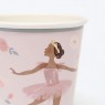 Bicchieri di carta fantasia ballerine
