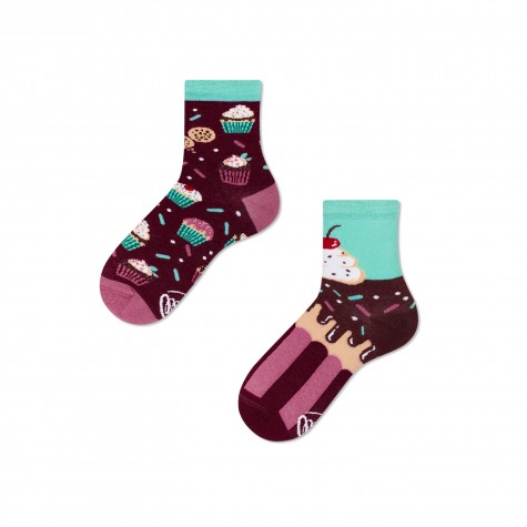 Calzini bimbo spaiati Cupcake | Many Mornings