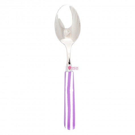 Cucchiaio da tavola a righe - viola